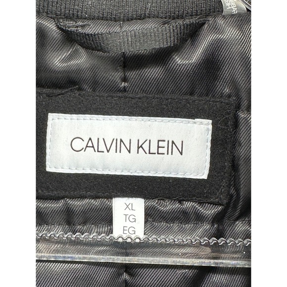 Calvin Klein Men's Wool Blend Overcoat – Black – Size XL – NWOT - Picture 8 of 8